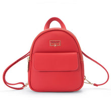 Load image into Gallery viewer, WEICHEN Brand Designer Fashion Mini Backpack Female Leather Women Backpack Multi-Function Ladies Small Shoulder Bag High Quality
