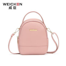 Load image into Gallery viewer, Weichen Women Backpack Mini Brand Designer Pu Leather Female Backpacks Small Ladies Shoulder Bag Young Girl School Backpack Bag