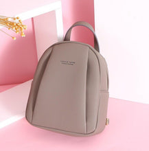 Load image into Gallery viewer, Weichen Fashion Mini Backpack Women High Quality Zipper Female Small Backpack Brand Designer Pu Leather Travel Backpack Girls