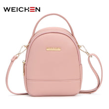 Load image into Gallery viewer, WEICHEN Women Backpack Multi-Function Leather Ladies Shoulder Bags Brand Female Fashion Small New school bags for teenage girls