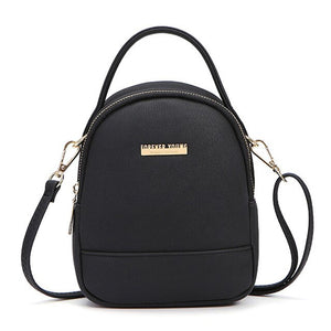 WEICHEN Women Backpack Multi-Function Leather Ladies Shoulder Bags Brand Female Fashion Small New school bags for teenage girls