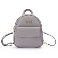 Load image into Gallery viewer, WEICHEN Brand Designer Fashion Mini Backpack Female Leather Women Backpack Multi-Function Ladies Small Shoulder Bag High Quality