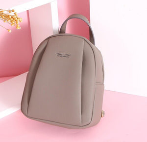 Weichen Women Small Backpack 2019 New Brand Designer Pu Leather Female Backpacks Young Girl Mini Backpack School Bags