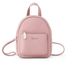Load image into Gallery viewer, WEICHEN 2019 New Designer Fashion Women Backpack Mini Soft Touch Multi-Function Small Backpack Female Ladies Shoulder Bag Girl