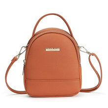 Load image into Gallery viewer, Weichen Women Mini Backpack Soft Pu Leather Female Backpack Small Zipper Ladies Back Pack Bag Young Girl Travel Backpacks
